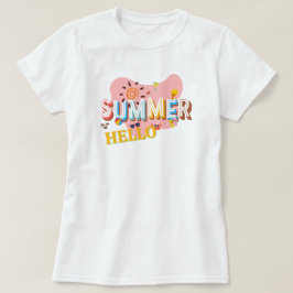 Hallo Zomer Fun T-Shirt Strand"