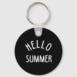 Hallo Zomer Grappige Zomer Vakantie Strand Gift Va Sleutelhanger