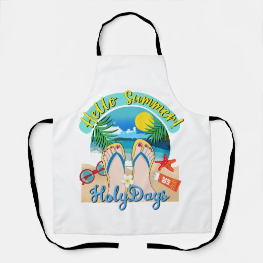 hallo zomer - Heilige Dagen Schort (Voorkant)