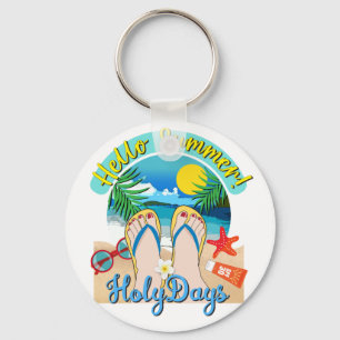 hallo zomer - Heilige Dagen Sleutelhanger