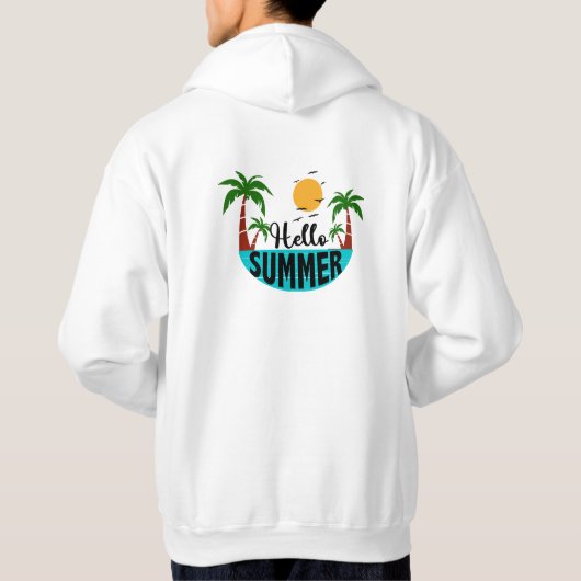 Hallo Zomer Hoodie (Achterkant)