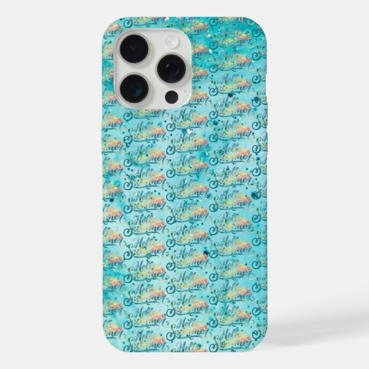 Hallo Zomer iPhone Hoesje (Achterkant)