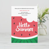 Hallo Zomer Kaart (Staand voorkant)
