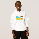 Hallo Zomer Kids Pullover Hoodie (Voorkant volledig)