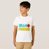 Hallo Zomer Kids T-Shirt (Voorkant volledig)