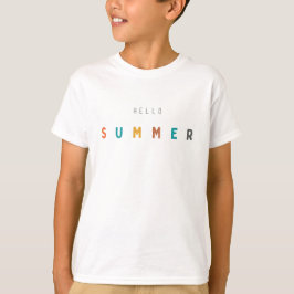 hallo zomer Kinder T-Shirt
