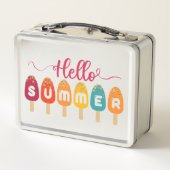 Hallo zomer | Kleurrijk ijsje (Achterkant)