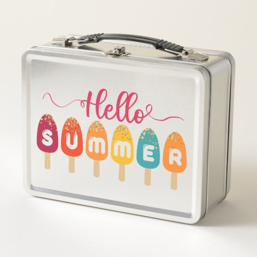 Hallo zomer | Kleurrijk ijsje (Voorkant)