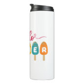 Hallo zomer | Kleurrijk ijsje Thermosbeker (Geroteerd rechts)