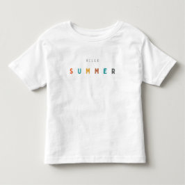 hallo zomer. Kleuter T-shirt