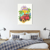 Hallo Zomer Kunstwerk 2024 Canvas Afdruk (Insitu (Slaapkamer))