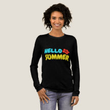 Hallo Zomer Lange Mouwen Shirt