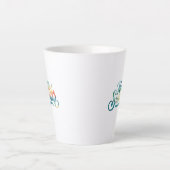 Hallo Zomer Latte Mok (Voorkant)