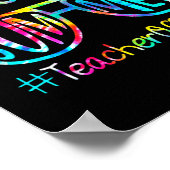 Hallo Zomer leraar uit dienst Laatste dag van scho Poster (Hoek)