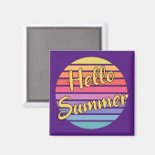 Hallo Zomer Magneet (Voorkant / Achterkant)