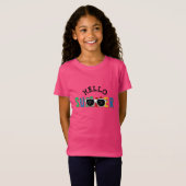 Hallo Zomer Meisjes T-shirt (Voorkant volledig)