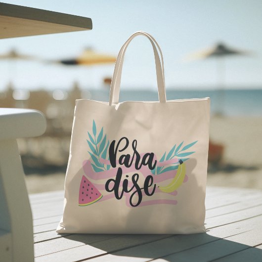 hallo zomer met Flamingo Tropical Canvas tas