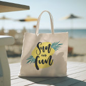 hallo zomer met Flamingo Tropical Canvas tas