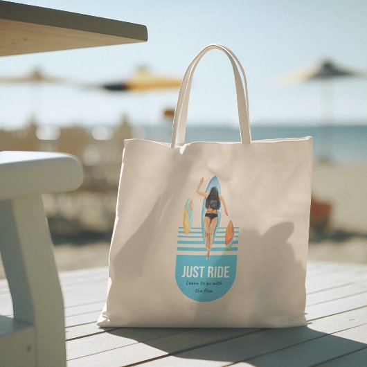 hallo zomer met typografie tropische Canvas tas