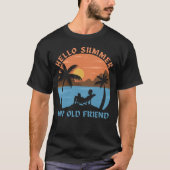 hallo ZOMER MIJN OUDE VRIEND T-shirt (Voorkant)