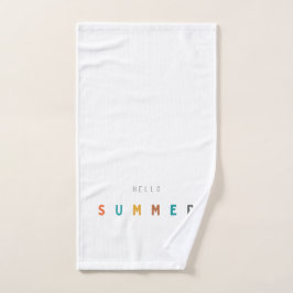 hallo zomer moderne handdoek