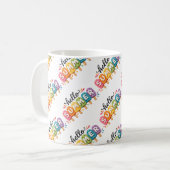 Hallo Zomer Nepgaren Ontwerp Koffiemok (Voorkant links)
