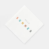 hallo zomer papier servet modern (Hoek)