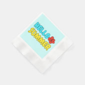 Hallo Zomer Papieren Servetten (Hoek)