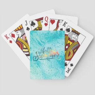Hallo Zomer Pokerkaarten