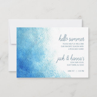 hallo zomer — Poolside Soiree