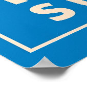  Hallo zomer Poster (Hoek)