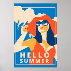 Hallo zomer Poster