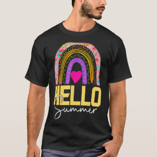 Hallo Zomer Regenboog 5 T-shirt
