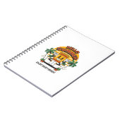 Hallo Zomer Retro Mascot Notitieboek (Linkerzijde)