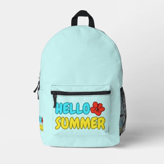 Hallo Zomer Rugzak (Voorkant)