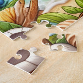 Hallo Zomer Schildpad Legpuzzel (Zijkant)