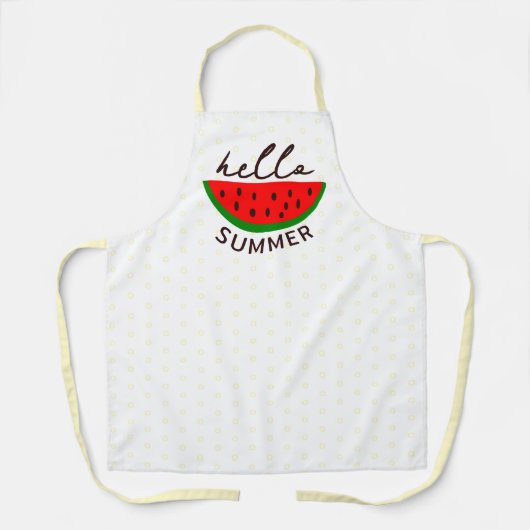 Hallo Zomer Schort met watermeloen (Voorkant)
