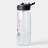 Hallo Zomer Strand Pret Retro Design Waterfles (Links)