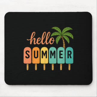 Hallo Zomer Strand Vakantie Ijsje Ijslolly Gif Muismat