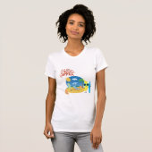 Hallo Zomer Strand Zandkasteel T-shirt (Voorkant volledig)