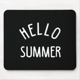 Hallo Zomer T Grappig Zomer Vakantie Strand Gift V Muismat