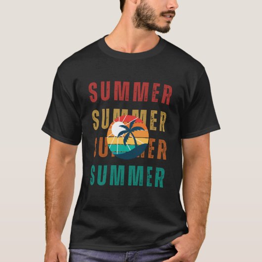 hallo zomer t-shirt (Voorkant)