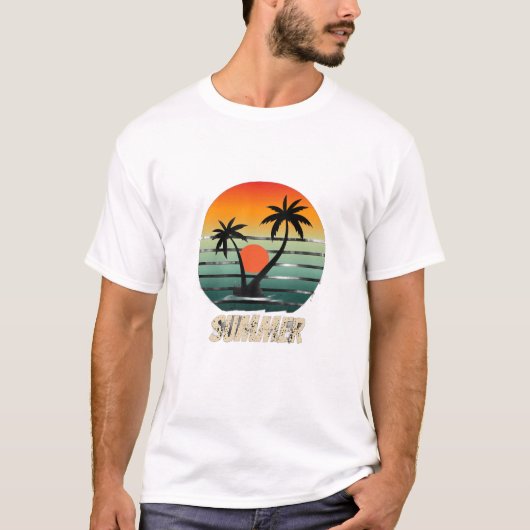 hallo zomer  t-shirt (Voorkant)