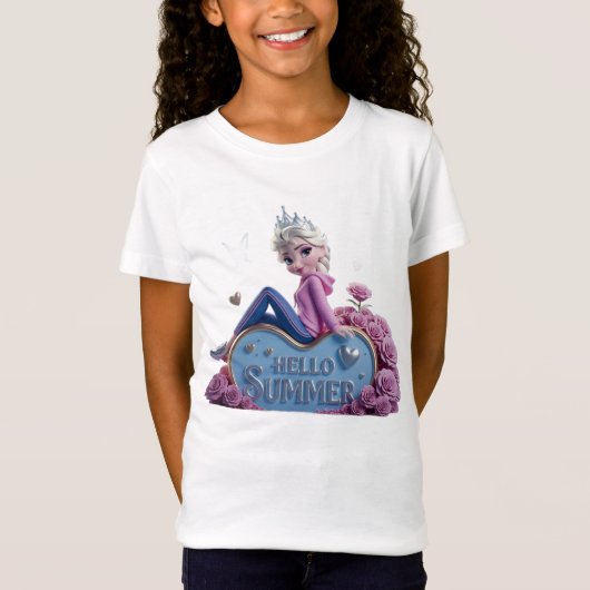 Hallo zomer t-shirt (Voorkant)