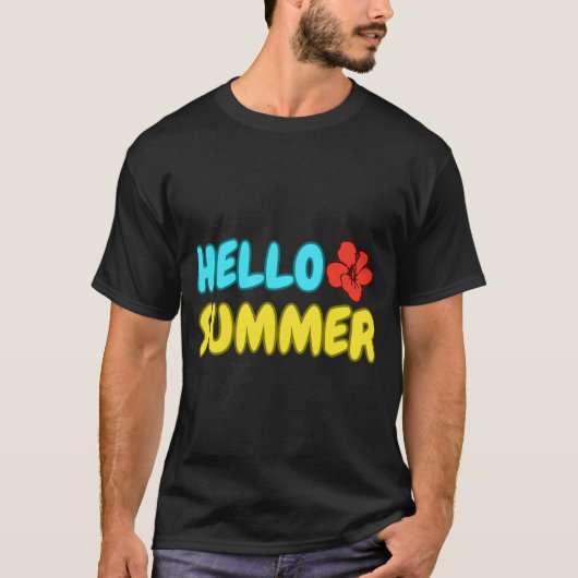 Hallo Zomer T-Shirt (Voorkant)