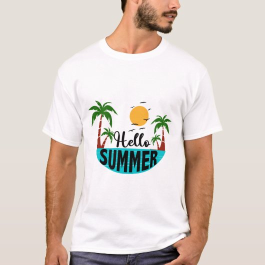 Hallo Zomer T-shirt (Voorkant)