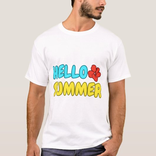 Hallo Zomer T-Shirt (Voorkant)