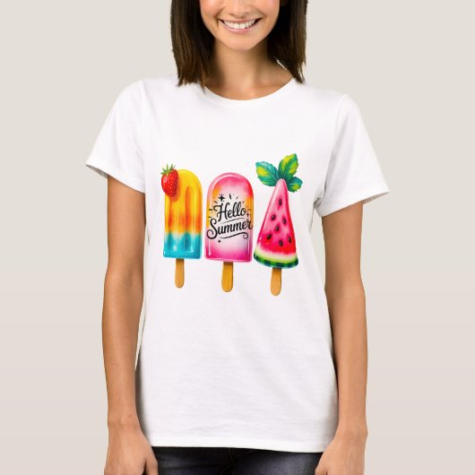 Hallo Zomer T-shirt (Voorkant)