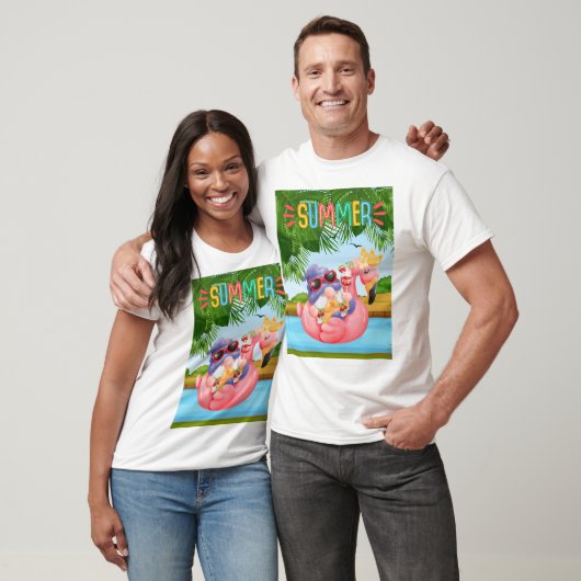 Hallo zomer t-shirt (Unisex)