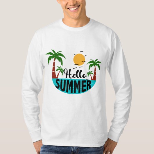 Hallo Zomer T-shirt (Voorkant)